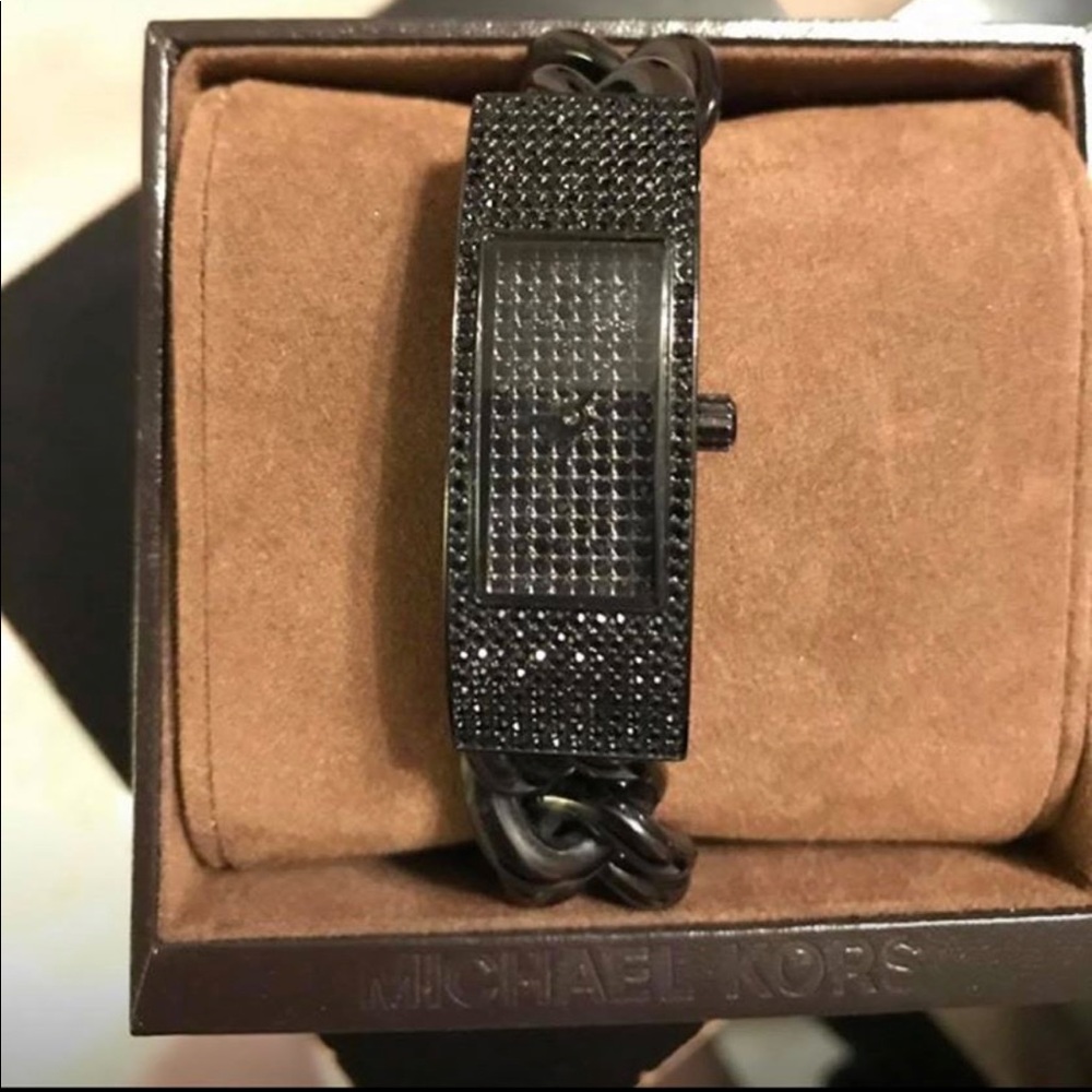 Black Michael kors watch